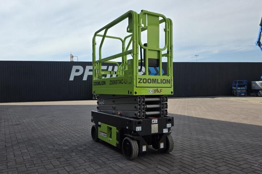 Zoomlion ZS0607AC Li Unused, Valid Inspection, 7.80m Workin