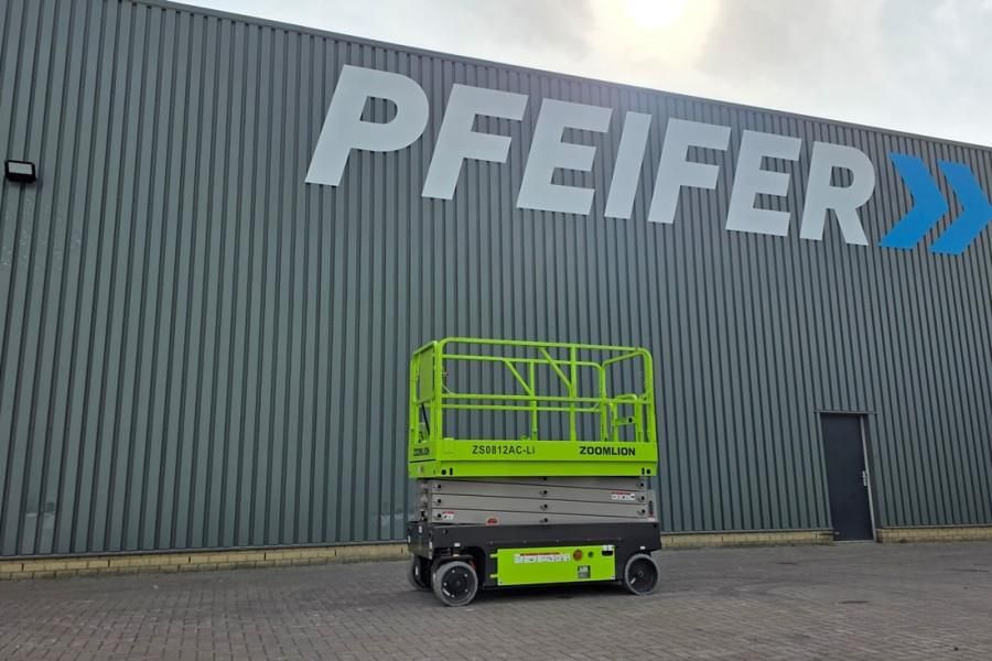 Zoomlion ZS0812AC-LI Unused, Valid Inspection, 10m Working