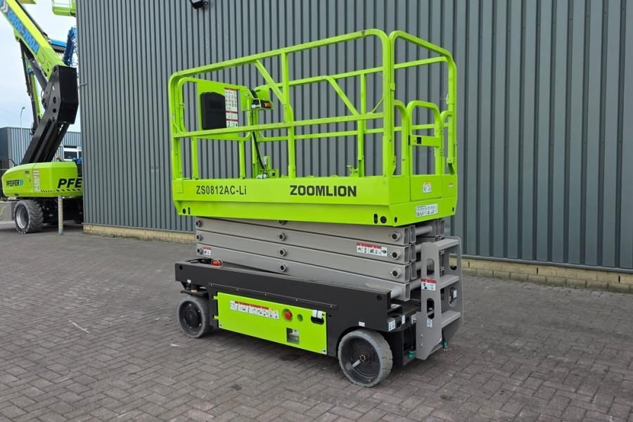 Zoomlion ZS0812AC-LI Unused, Valid Inspection, 10m Working