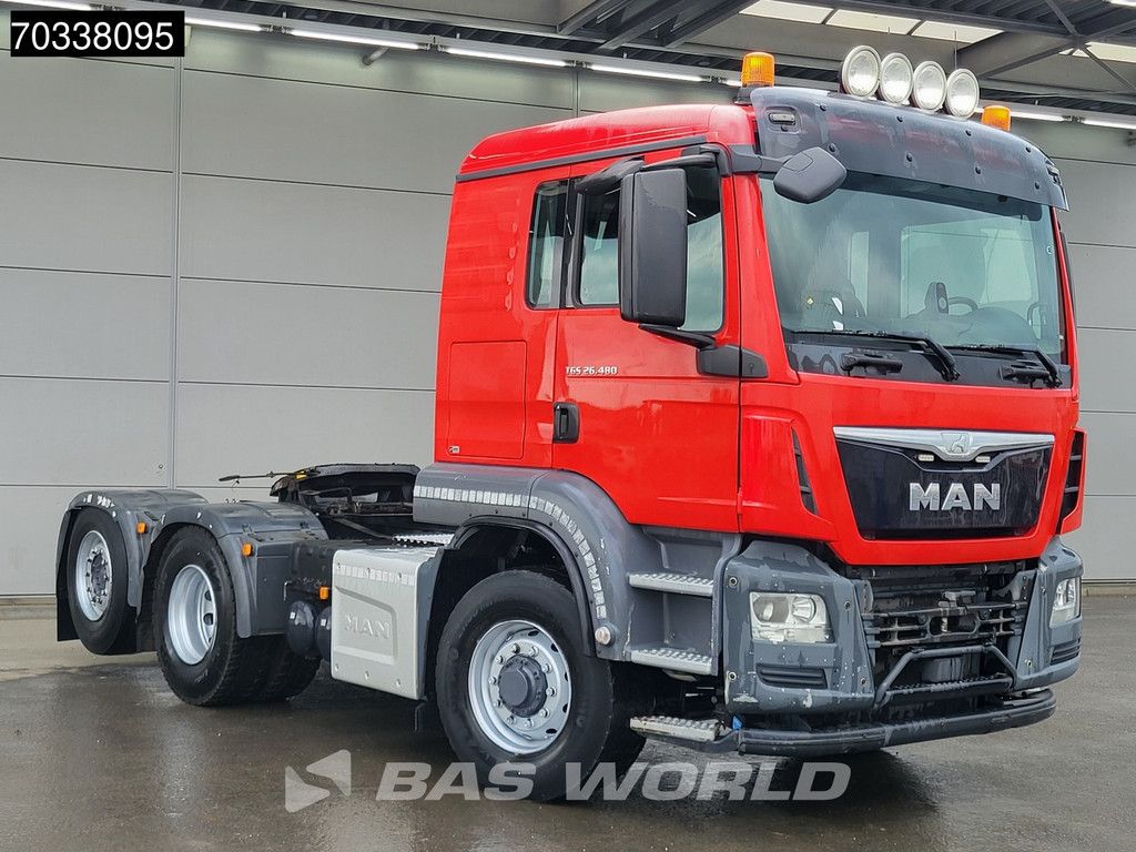 MAN TGS 26.480 6X4 Hydrodrive Manual Lift+Lenkachse Hydraulic Navi