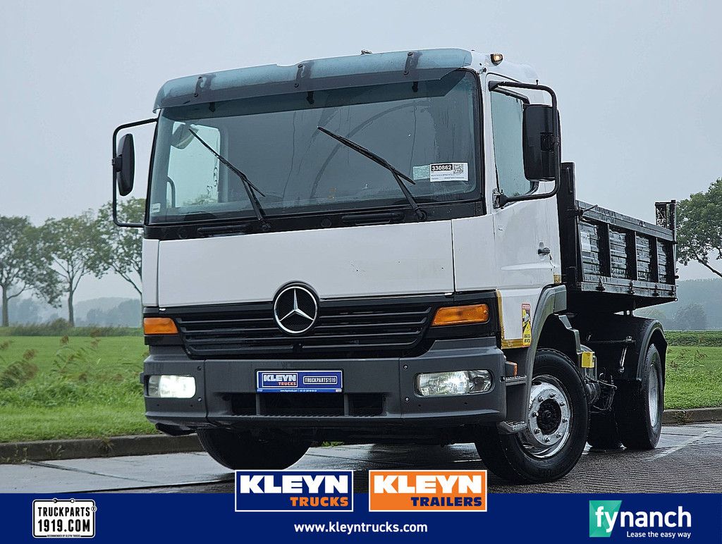 MERCEDES-BENZ ATEGO 1217 manual full steel
