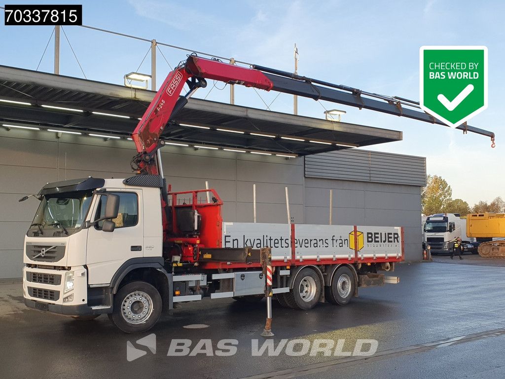 Volvo FM 330 6X2 FASSI BF245A2.25 E DYNAMIC Crane Kran Lift+steering axle Euro 6