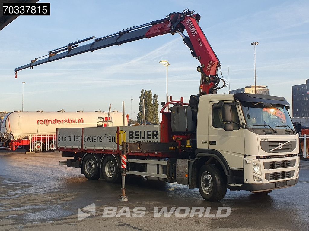 Volvo FM 330 6X2 FASSI BF245A2.25 E DYNAMIC Crane Kran Lift+steering axle Euro 6