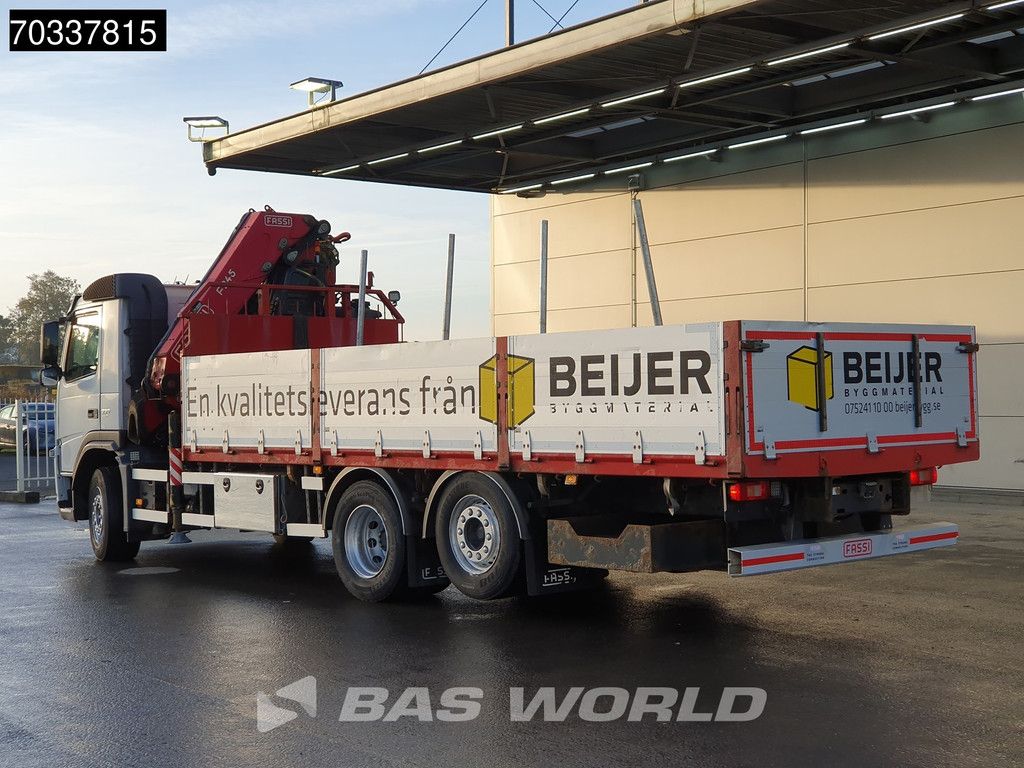 Volvo FM 330 6X2 FASSI BF245A2.25 E DYNAMIC Crane Kran Lift+steering axle Euro 6