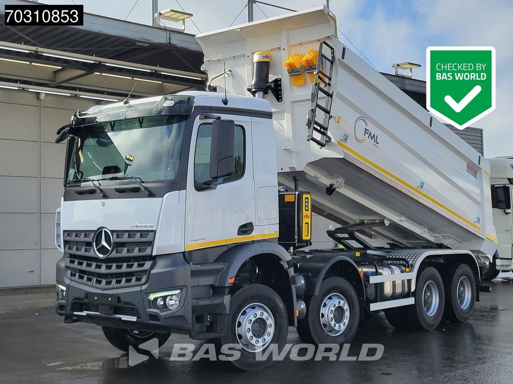 Mercedes Arocs 4242 8X4 NEW! 13ltr engine 20m3 tipper Full Steel Automatic Euro 6
