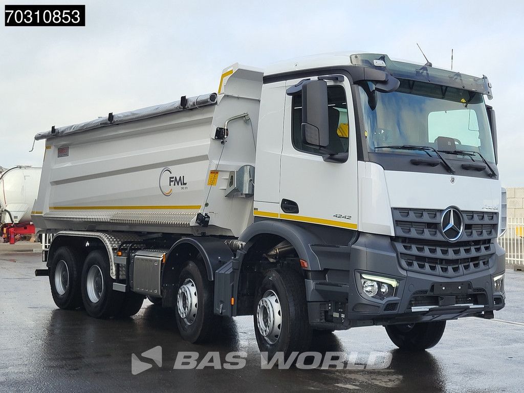 Mercedes Arocs 4242 8X4 NEW! 13ltr engine 20m3 tipper Full Steel Automatic Euro 6