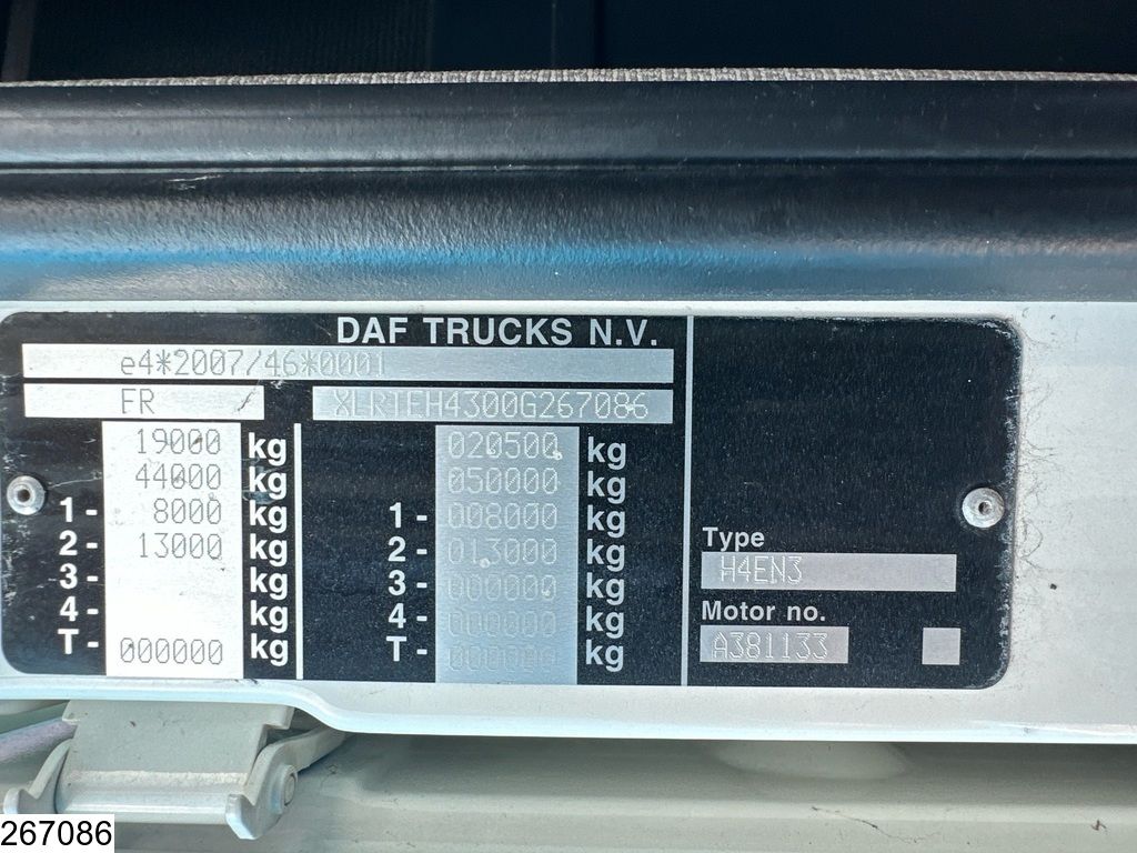 DAF XF 480 EURO 6, ACC, Standairco