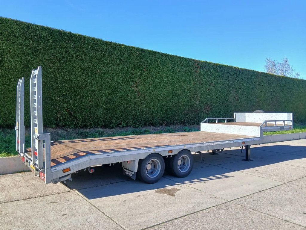 Veldhuizen 10,0-tons Semi-dieplader oplegger 6,0 m.