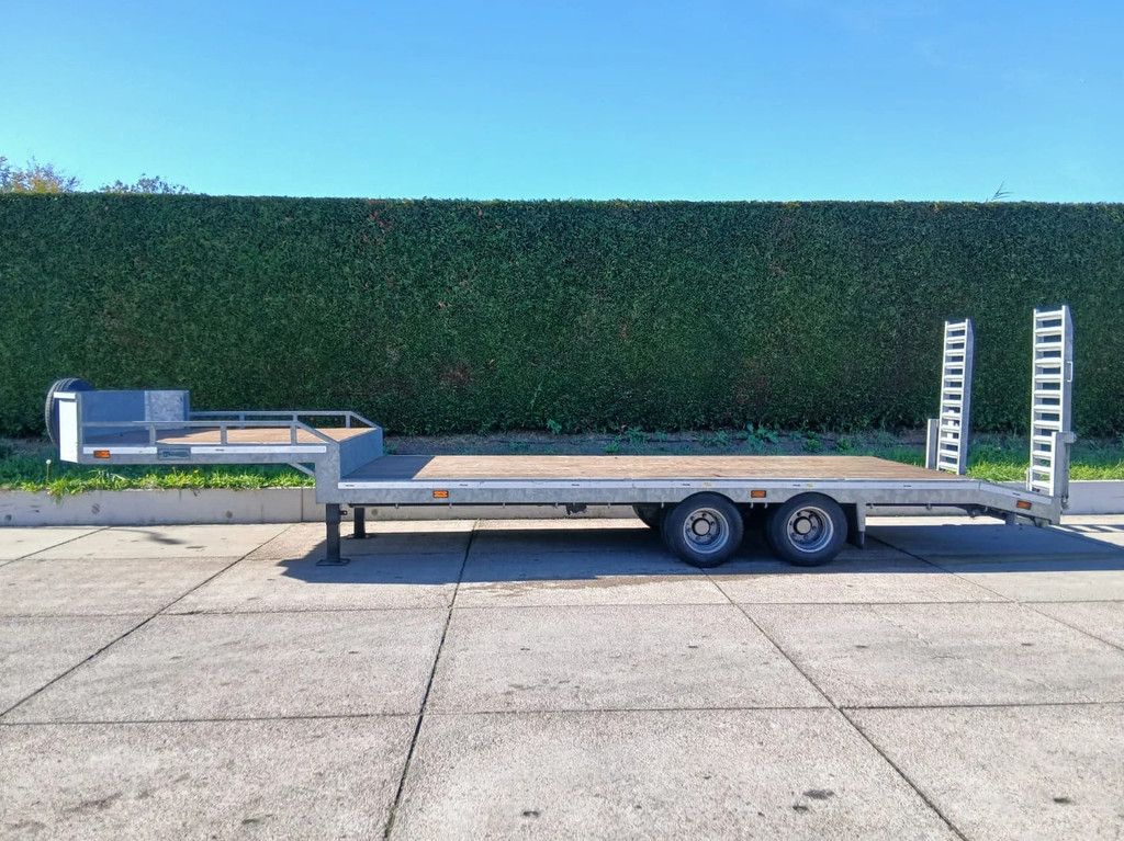 Veldhuizen 10,0-tons Semi-dieplader oplegger 6,0 m.