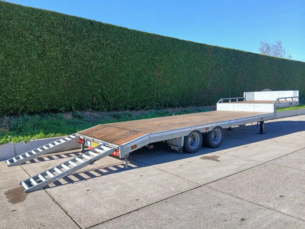 Veldhuizen 10,0-tons Semi-dieplader oplegger 6,0 m.