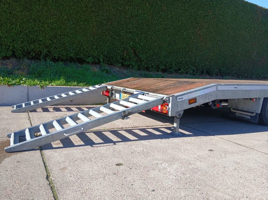 Veldhuizen 10,0-tons Semi-dieplader oplegger 6,0 m.
