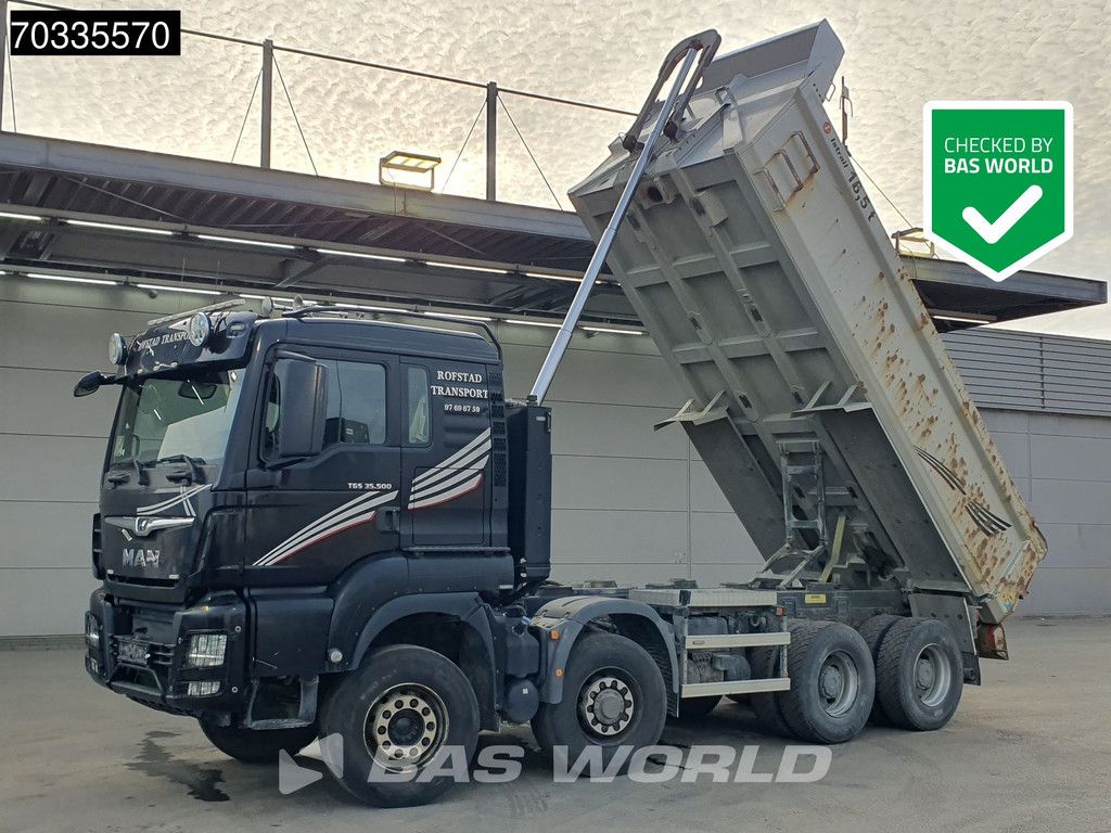 MAN TGS TGS 35.500 8X6 12m3 tipper Big-Axle 8x6 Automatic Engine brake Euro 6