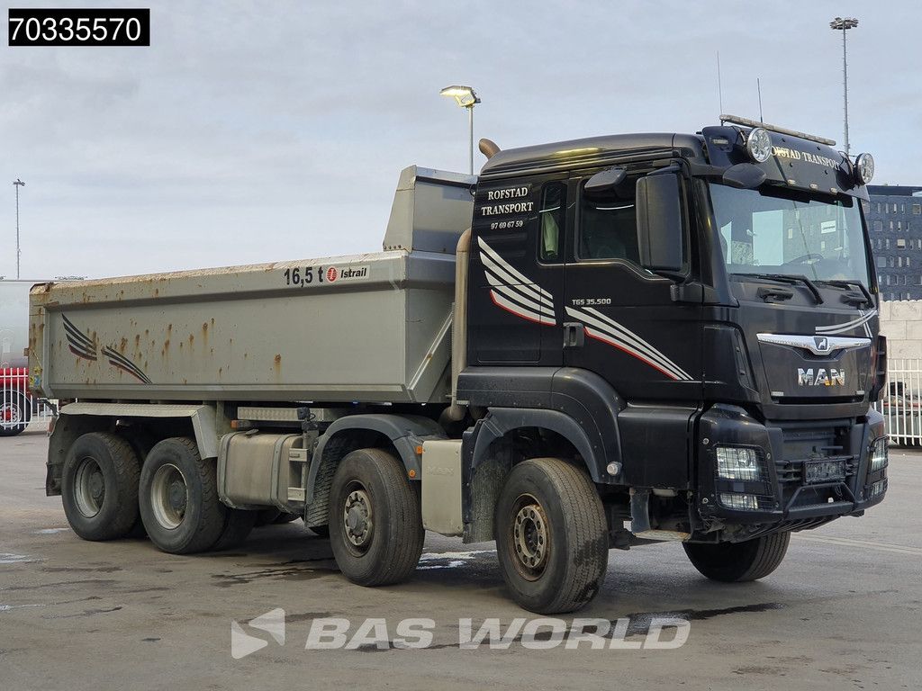 MAN TGS TGS 35.500 8X6 12m3 tipper Big-Axle 8x6 Automatic Engine brake Euro 6