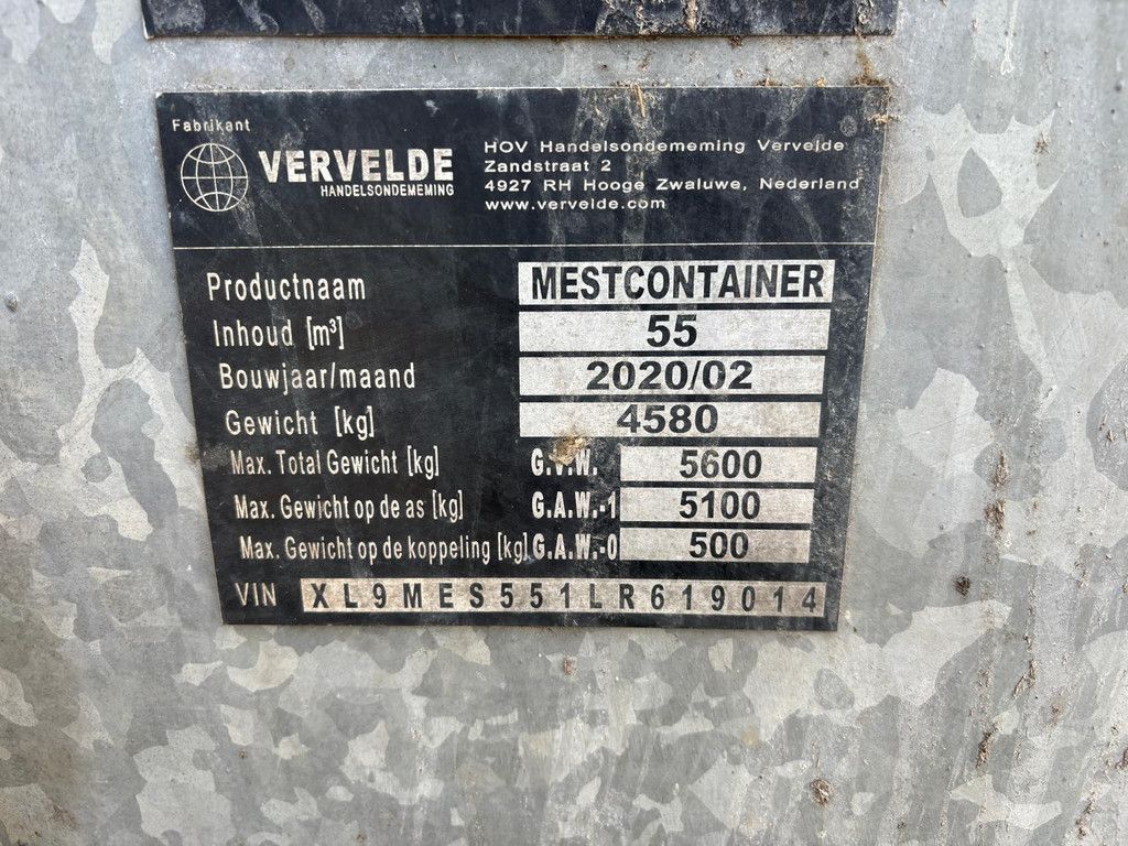 Vervelde 55 kuub