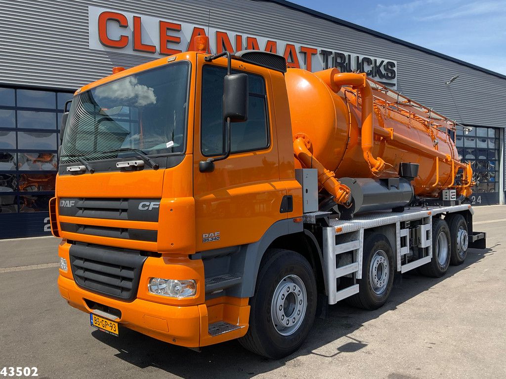 DAF FAX 85 CF 340 Droge stoffen blaas installatie Just 21.613 km!