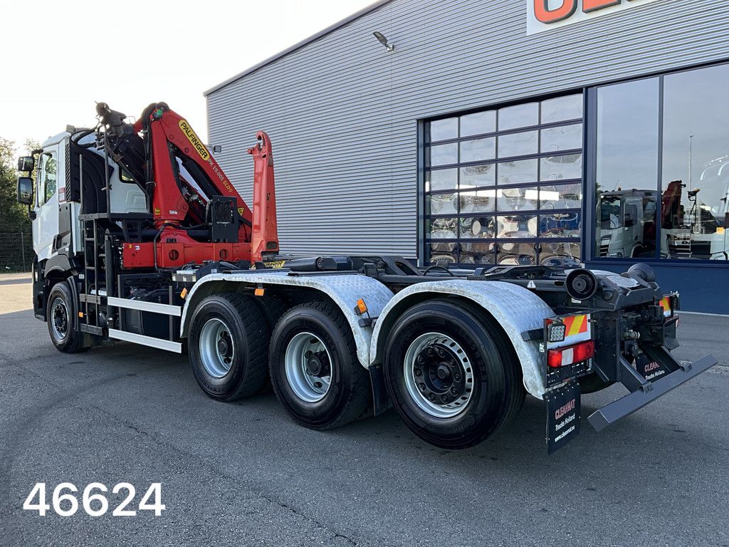 Renault C 460 8x4 Euro 6 Palfinger 19 Tonmeter laadkraan