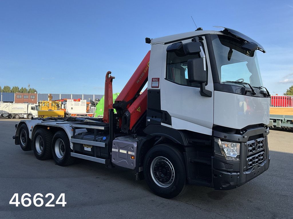 Renault C 460 8x4 Euro 6 Palfinger 19 Tonmeter laadkraan
