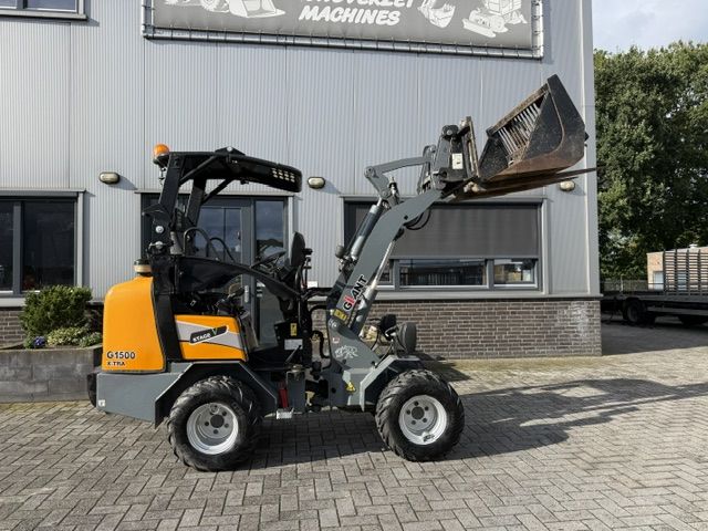 Giant G1500 X-tra Bj2022 910uur Bak/Vork Minishovel Kniklader