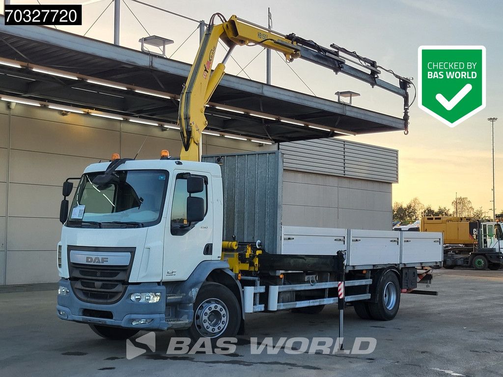 DAF LF 250 4X2 HYVA HB150XE3 Crane Kran Remote Automatic Euro 6