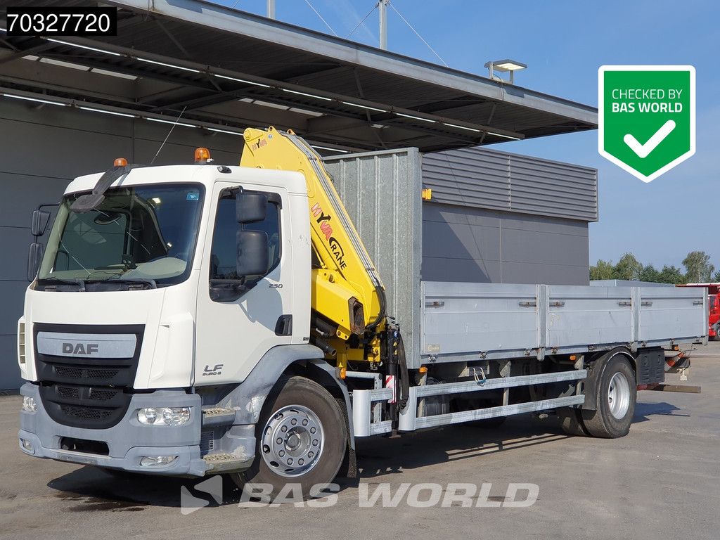 DAF LF 250 4X2 HYVA HB150XE3 Crane Kran Remote Automatic Euro 6