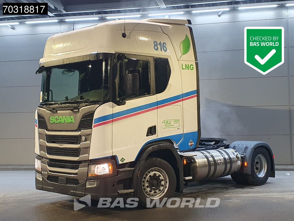 Scania R410 4X2 LNG! Retarder 2xTanks ACC
