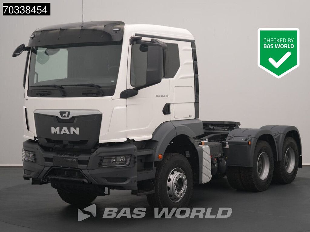 MAN TGS 33.440 6X4 NEW! TN 6x4 Full Steel Automatic PTO Airco EURO 2
