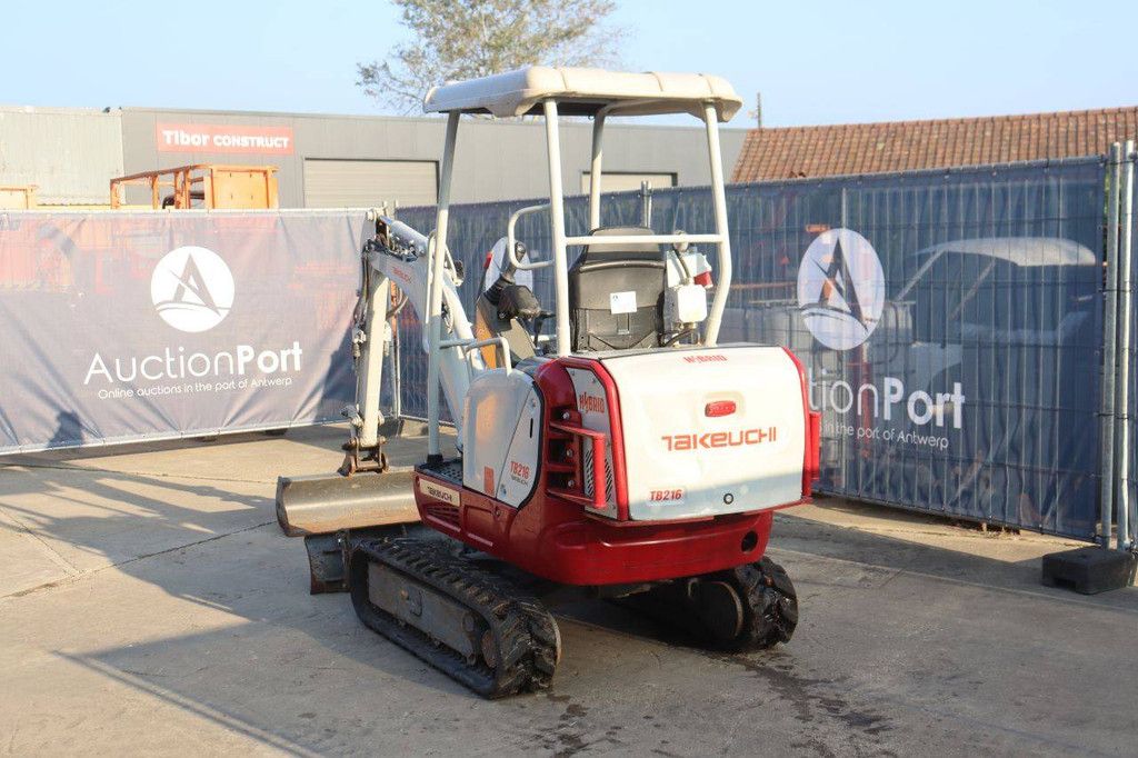 Minigraver Takeuchi TB216 Hybride 11.5kW 2021