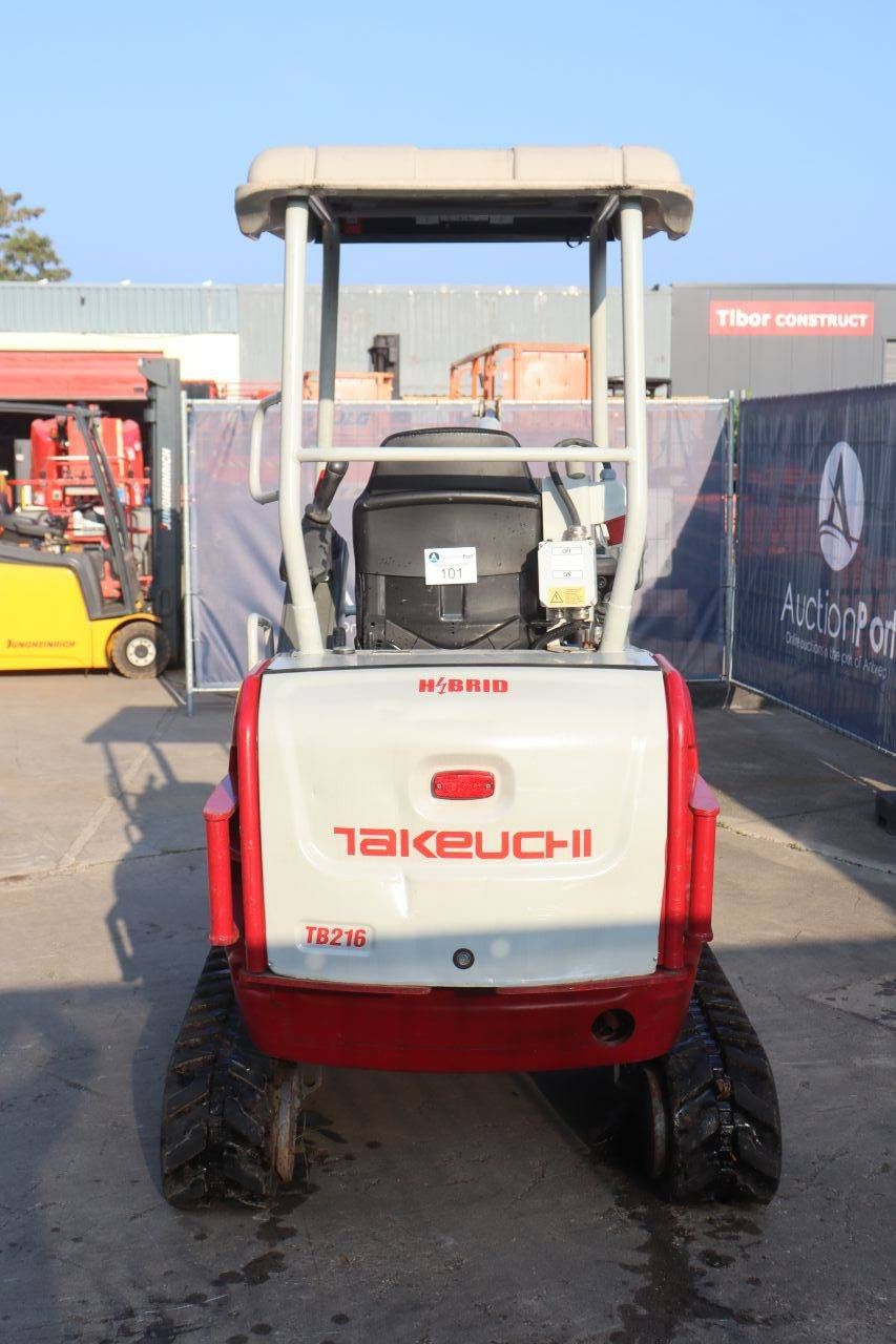 Minigraver Takeuchi TB216 Hybride 11.5kW 2021