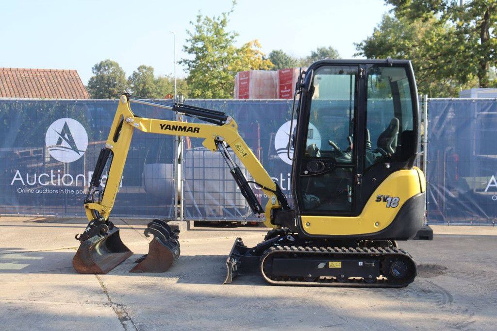 Minibagger Yanmar SV18 Diesel 9,5 kW 2020
