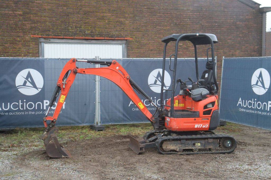 Mini excavator Kubota U17-3α Diesel 11.8kW 2018