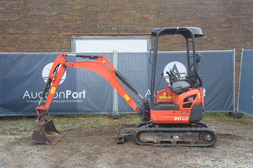 Mini excavator Kubota U17-3α Diesel 11.8kW 2018