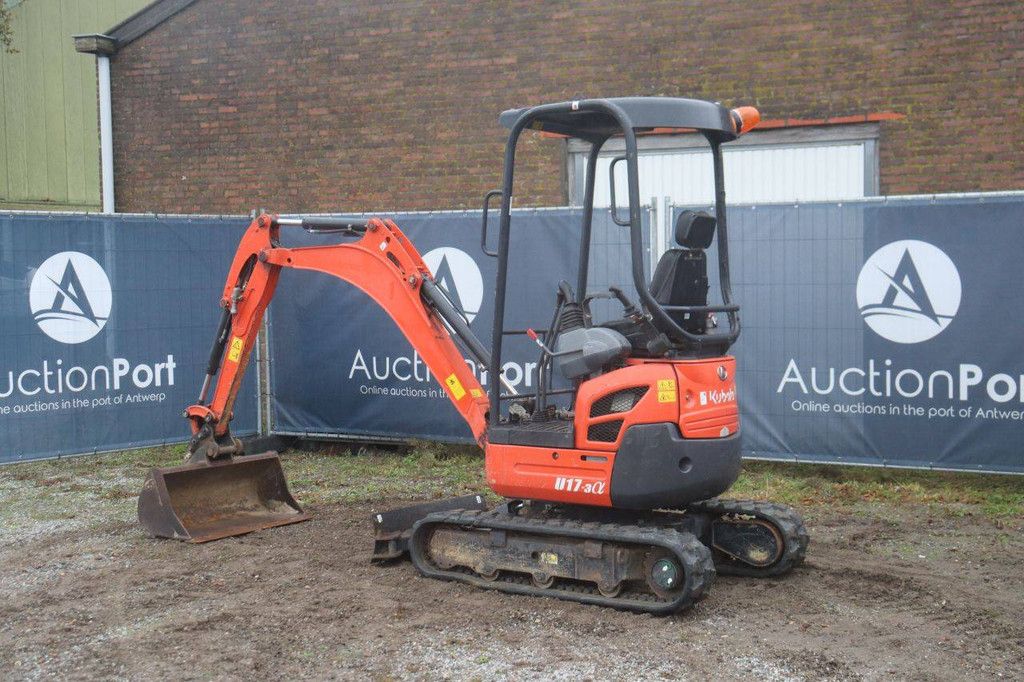 Mini excavator Kubota U17-3α Diesel 11.8kW 2018