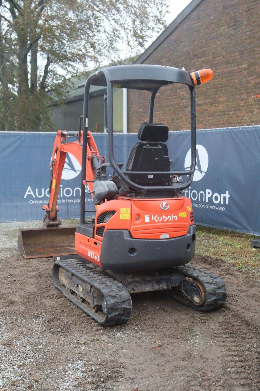 Mini excavator Kubota U17-3α Diesel 11.8kW 2018
