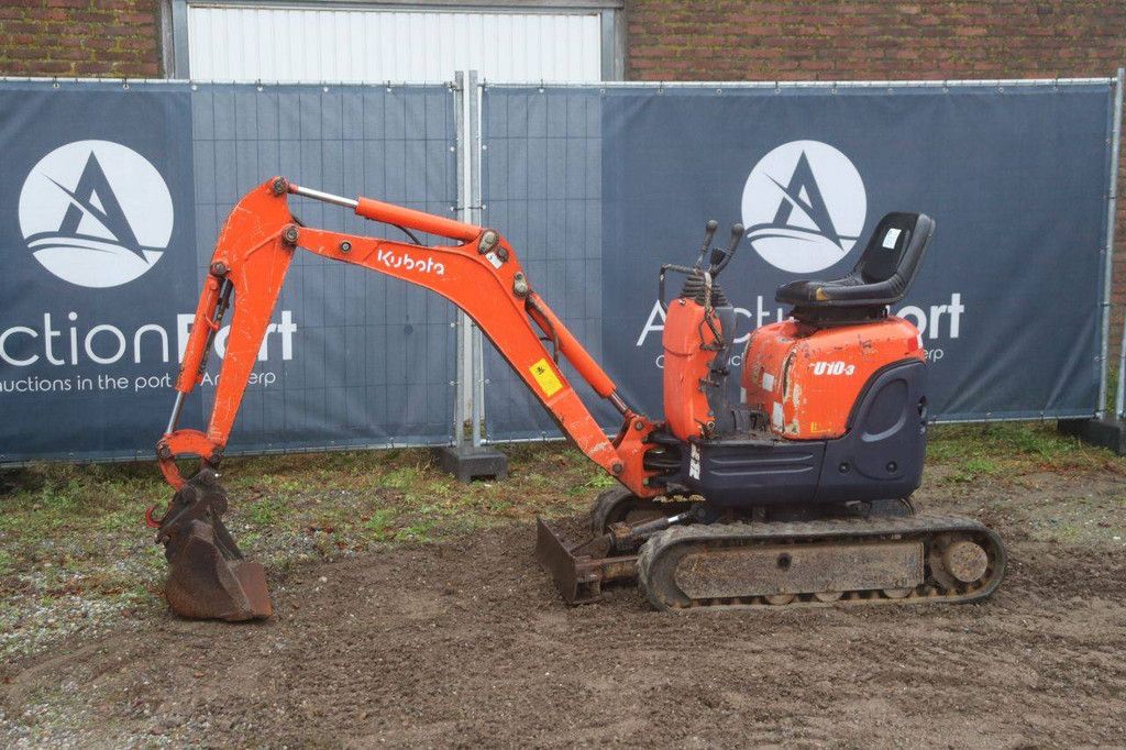 Minigraver Kubota U10-3 Diesel