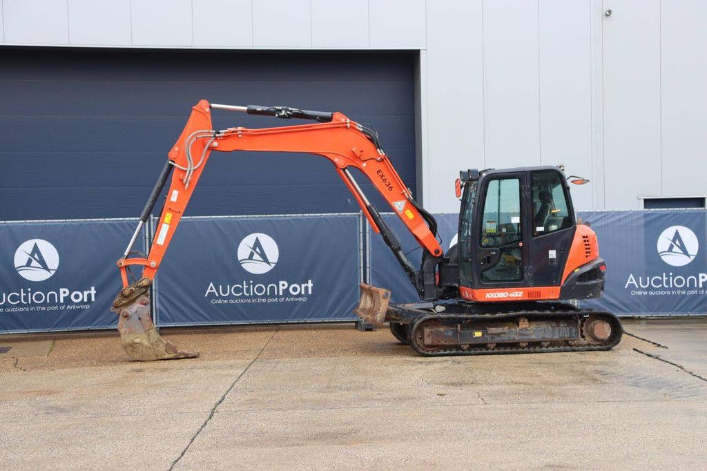 Raupenbagger Kubota KX080-4a2 Diesel 46,5 kW 2022