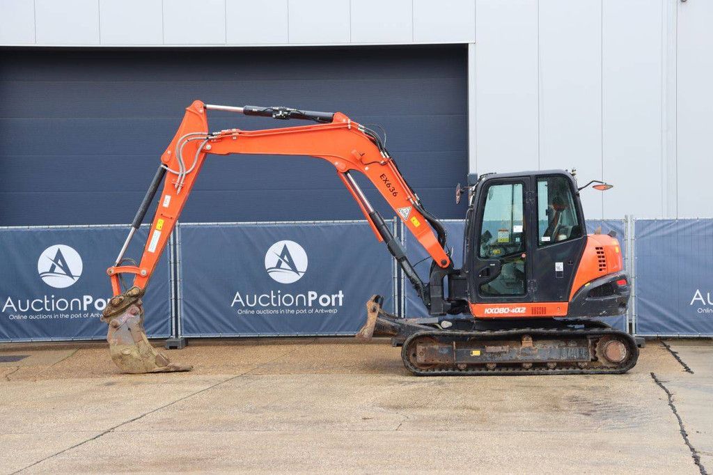 Raupenbagger Kubota KX080-4a2 Diesel 46,5 kW 2022