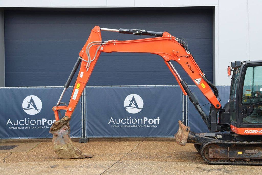Raupenbagger Kubota KX080-4a2 Diesel 46,5 kW 2022