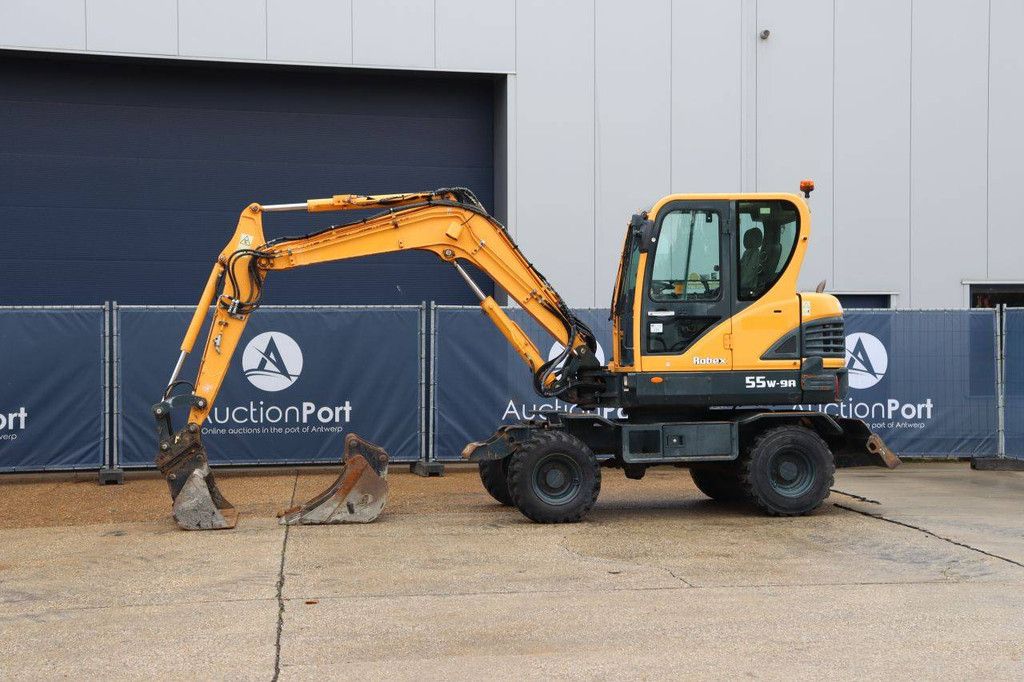 Wielgraafmachine Hyundai Robex 55W-9A Diesel 48.5kW 2021