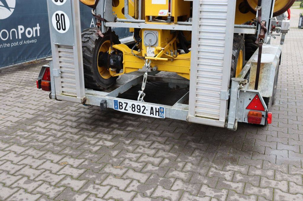 Trailer-Aerial Worker Combination France Elevateur LOR'AXE Diesel 120kg 8.05m 2011