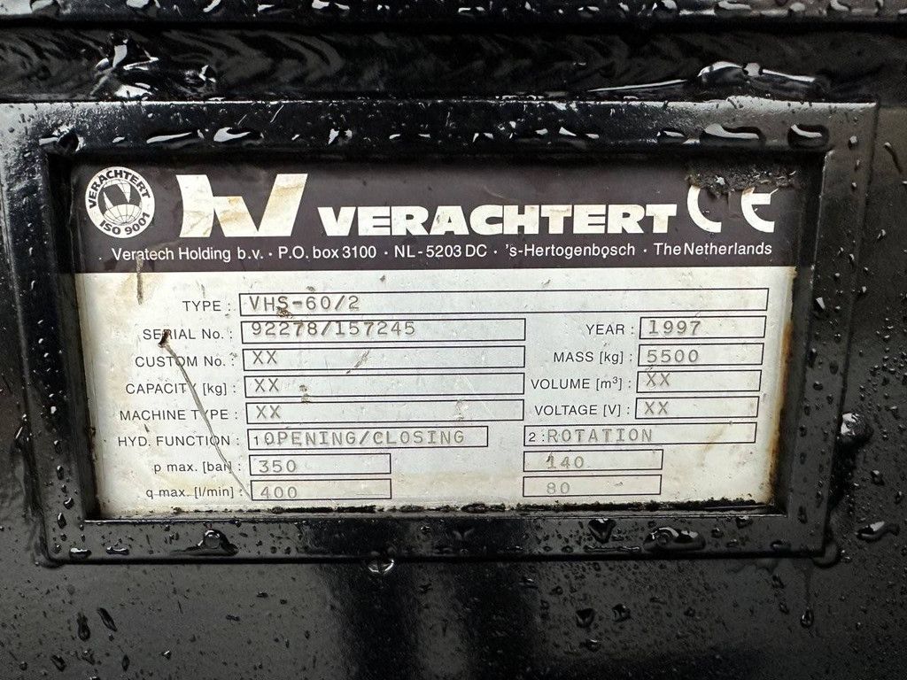 Ijzerschaar Verachtert VHS 60-2 1997