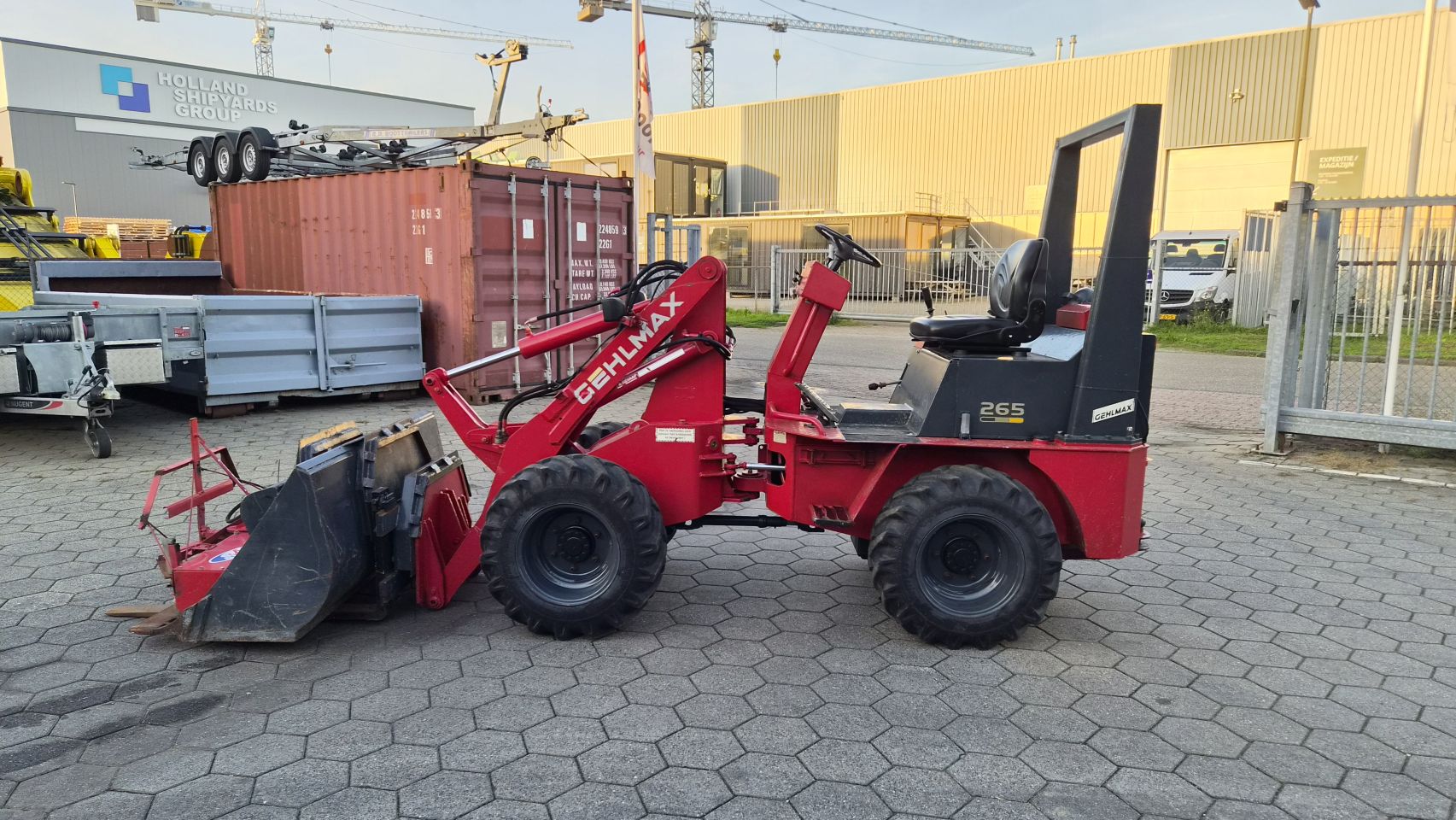 Gehlmax kl 265 1.5t loader
