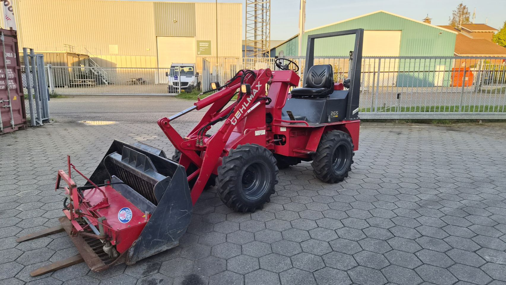 Gehlmax kl 265 1.5t loader
