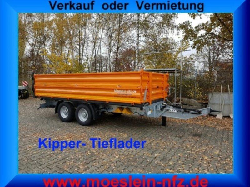 Möslein TTD11- BA Orange neuer Tandem 3- Seitenkipper Tie