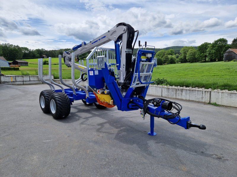 Scandic ST-8 10,5t 7,9m Kran 550kg Hubkraft Druckluft Untenanhängung