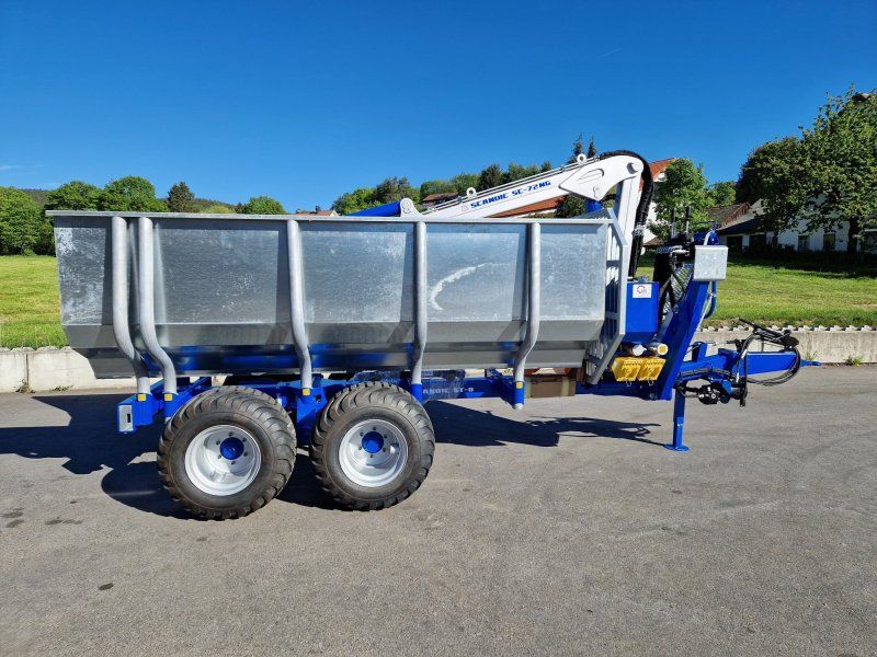 Scandic ST-8 7,9m Kran 550kg Hubkraft l Hydr. Bremse