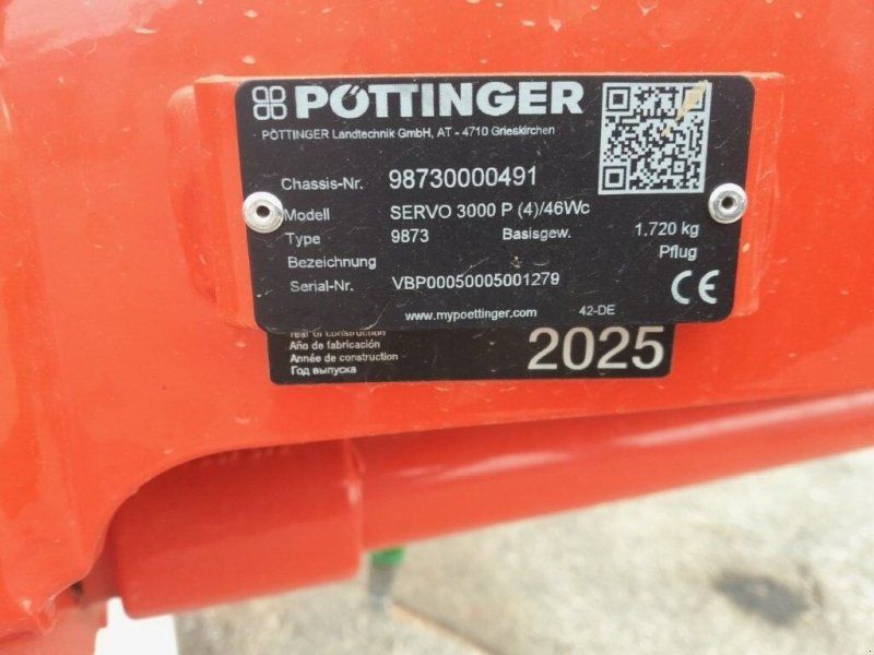 Pöttinger Servo 3000 4 Schar