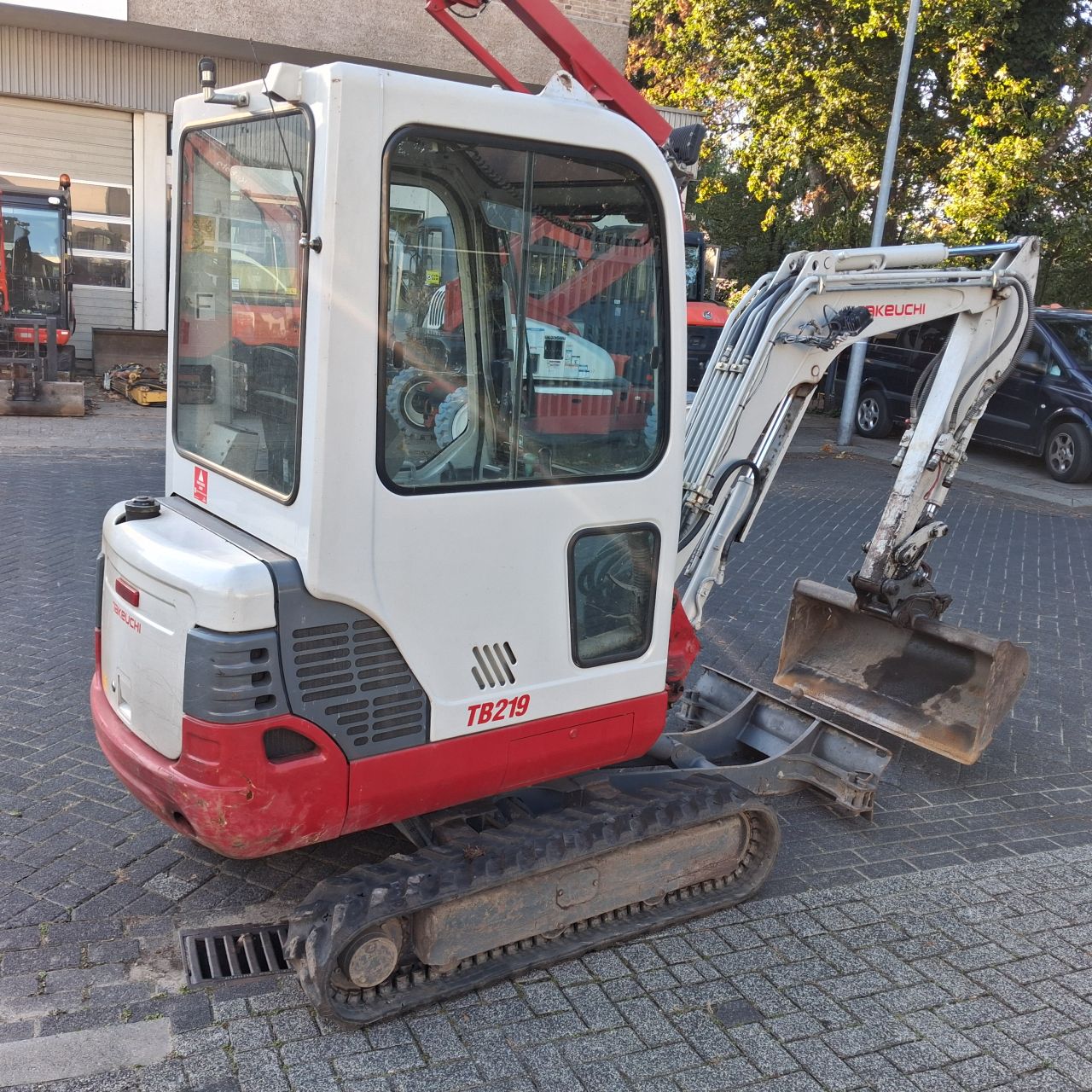Takeuchi Tb219 Minigraver.