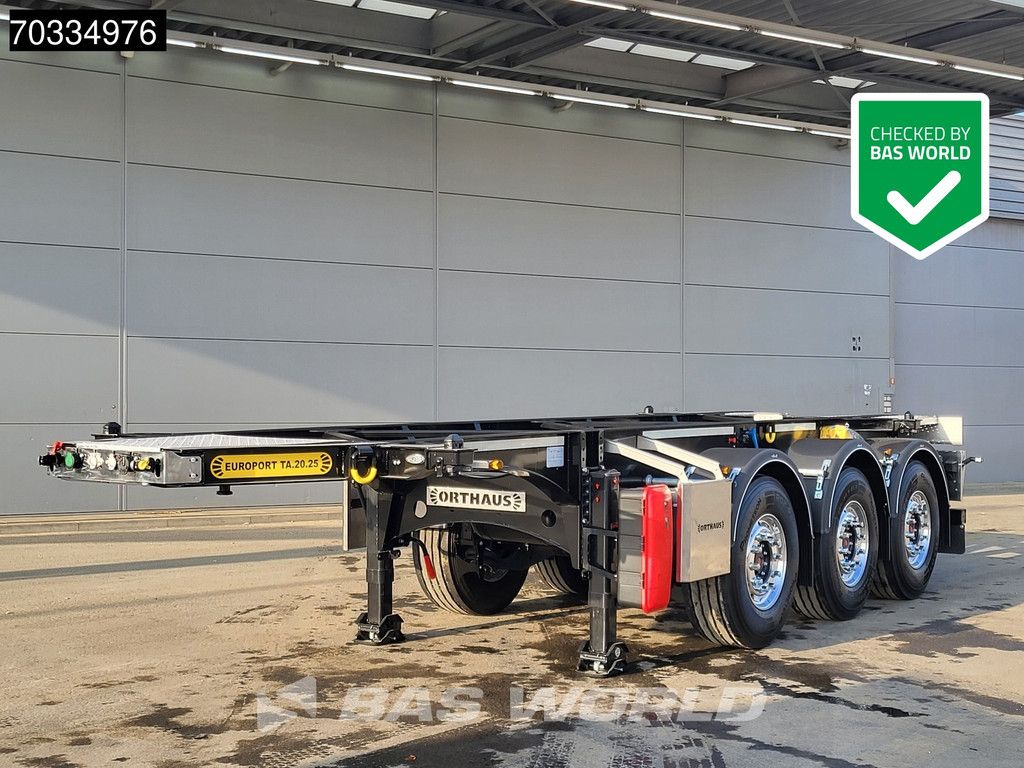 Orthaus A3 3 Achsen NEW Lift Axle 20ft 25ft Tank