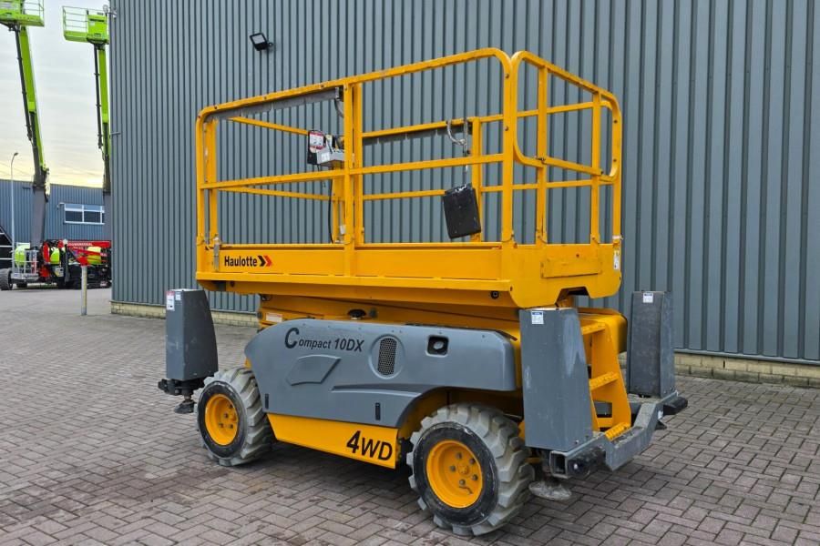 Haulotte COMPACT 10DX Diesel, 4x4 Drive, 10.2m Working Heig