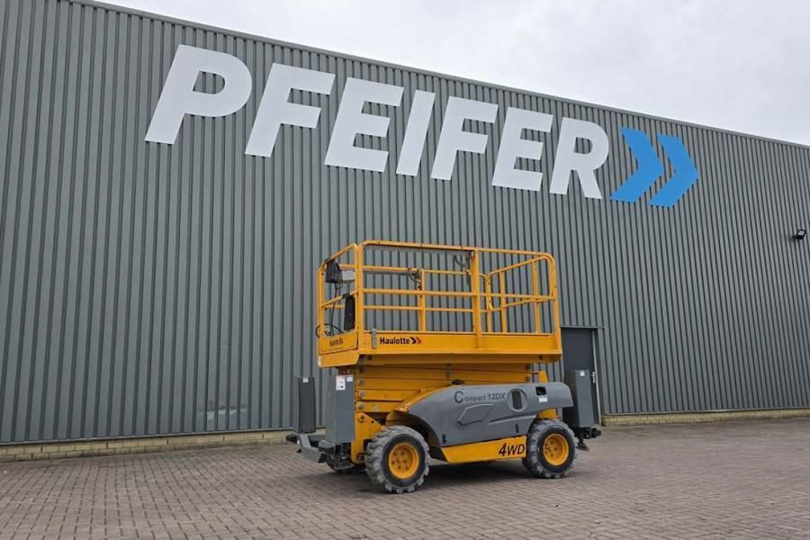 Haulotte Compact 12DX Diesel, 4x4 Drive, 12m Working Height